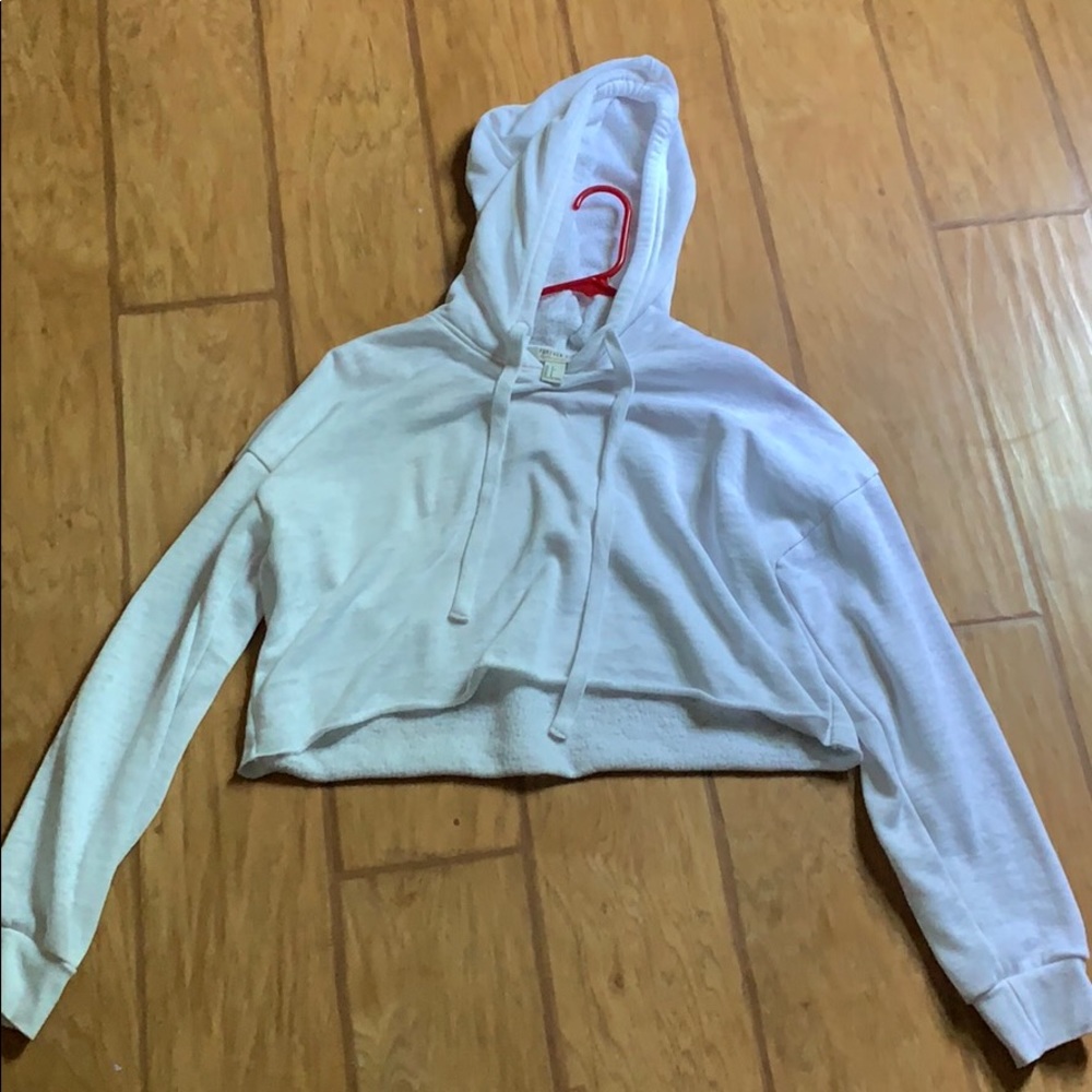 Cropped hoodie